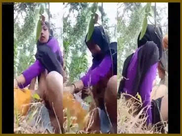 Ajak Pacar Hijab Ngewe Di Hutan